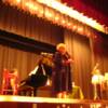 THEY'RE A LIITLE BLURRY, BUT HERE ARE SOME PHOTOS OF THE SHOW!